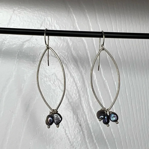 Cultured Pearl Earrings - Picture 1 of 3